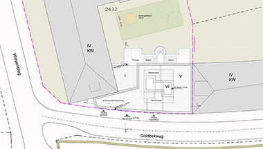 Planung von Mietwohnungen am Stadtpark