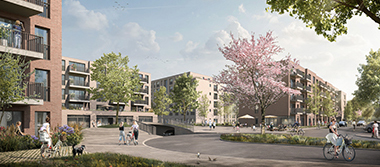 2. Platz im Wettbewerb zur Quartiersentwicklung Marie-Bautz-Weg